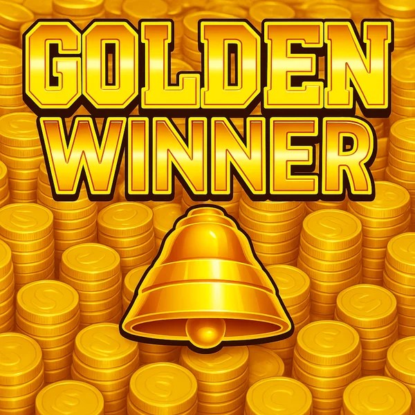 Golden Winner slot logo by Inspired Gaming at Magius Casino