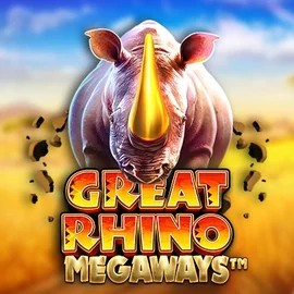 Great Rhino Megaways logo by Pragmatic Play at Magius Casino