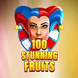 Slots logo of 100 Stunning Fruits from SYNOT Games at Magius Casino