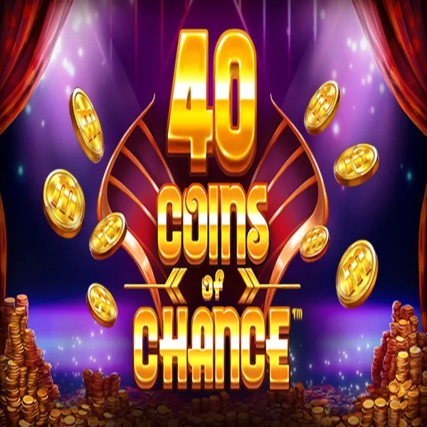 40 Coins of Chance online game logo by SYNOT Games on magiuscasino.gr
