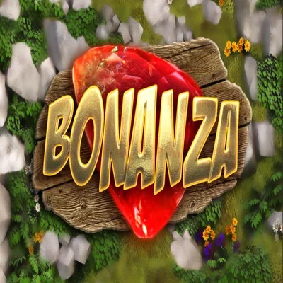 Bonanza online game logo by Big Time Gaming on magiuscasino.gr