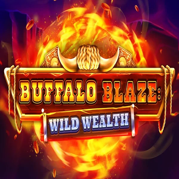 Buffalo Blaze Wild Wealth logo by OctoPlay at Magius Casino