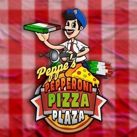 Peppe’s Pepperoni Pizza Plaza logo by Pragmatic Play Magius Casino