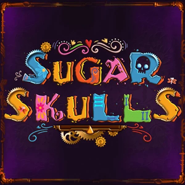 Sugar Skulls logo by Booming Games Magius Casino